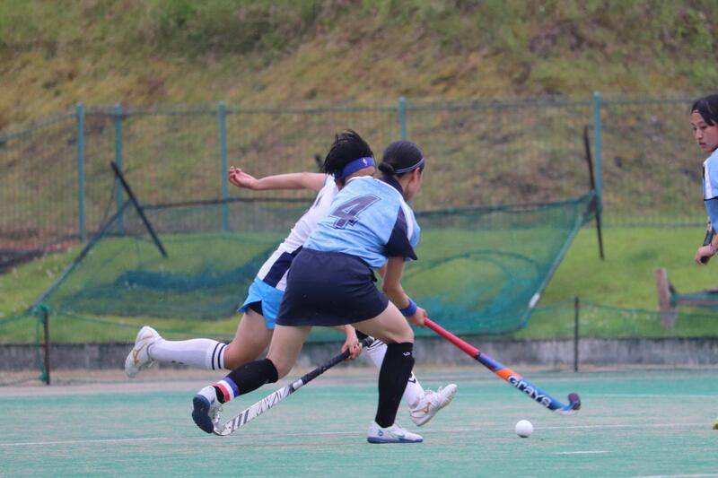 ホッケー県総体の写真