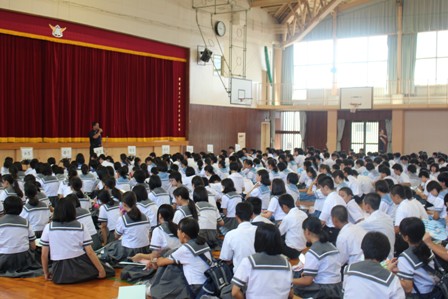 開会のあいさつ