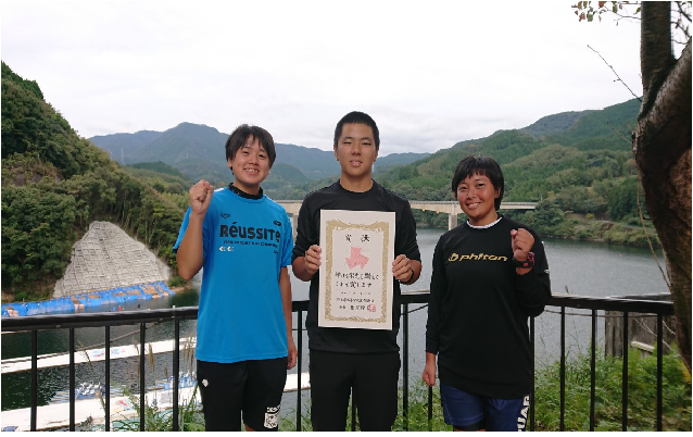 レース後の選手たち