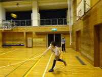 ハンドボール投げ