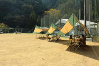 人気のテントカフェっぽく