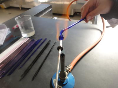 とんぼ玉つくり