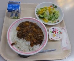 今日はカレー