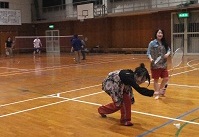 バドミントンの様子１