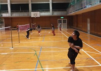 バドミントンの様子３