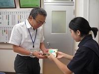 市立出水南小学校にて